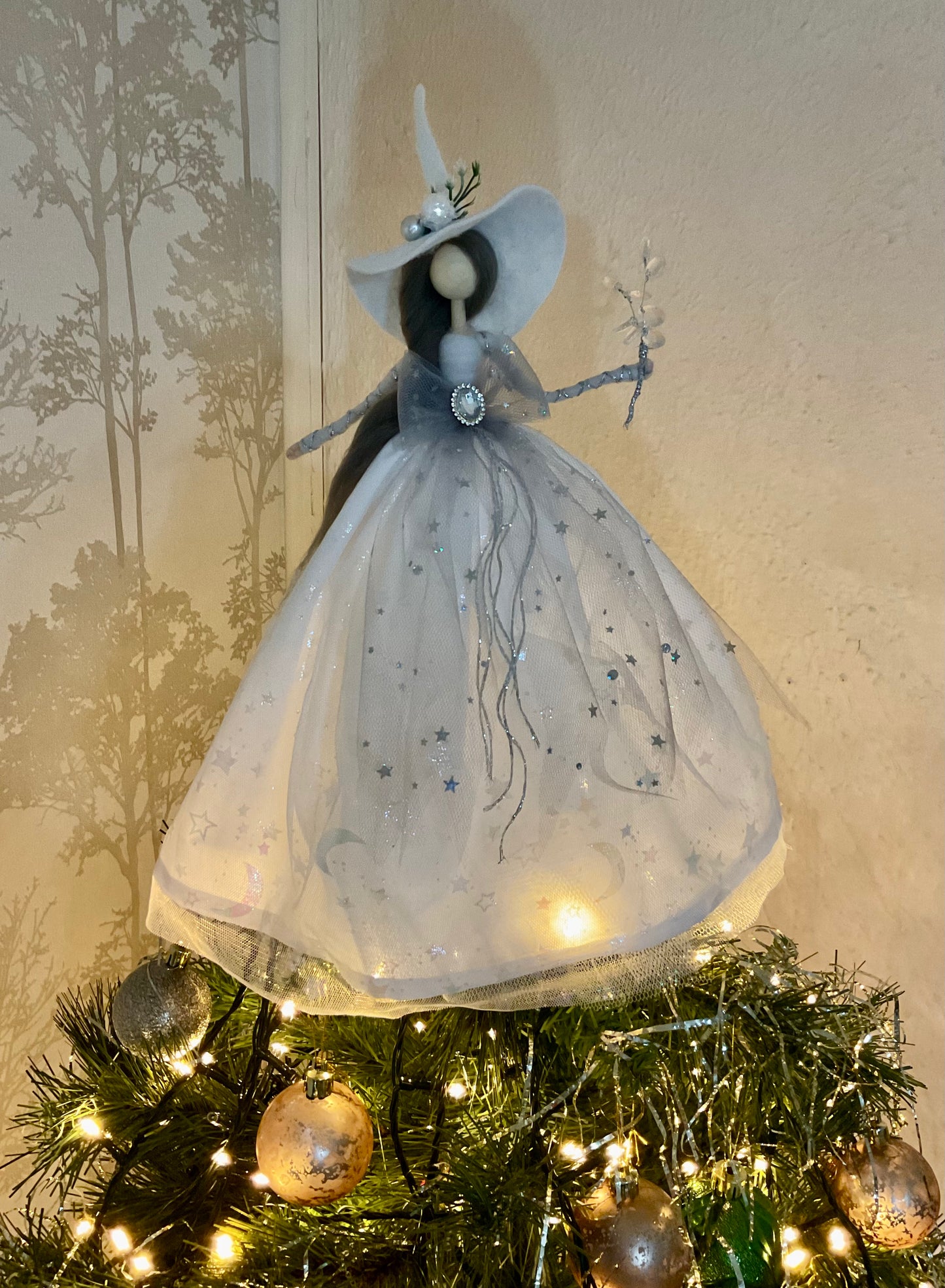 White witch tree toppers