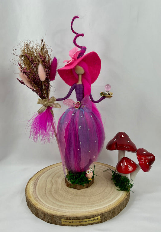 Pink witch