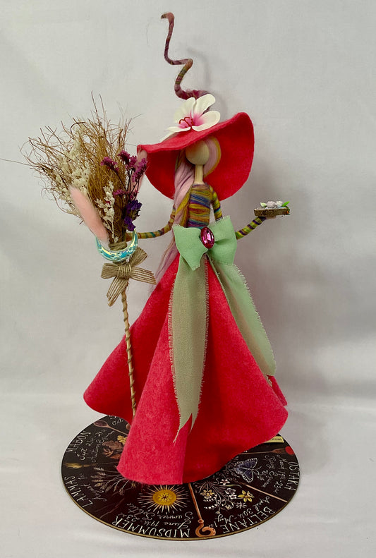 Rainbow witch with display disk