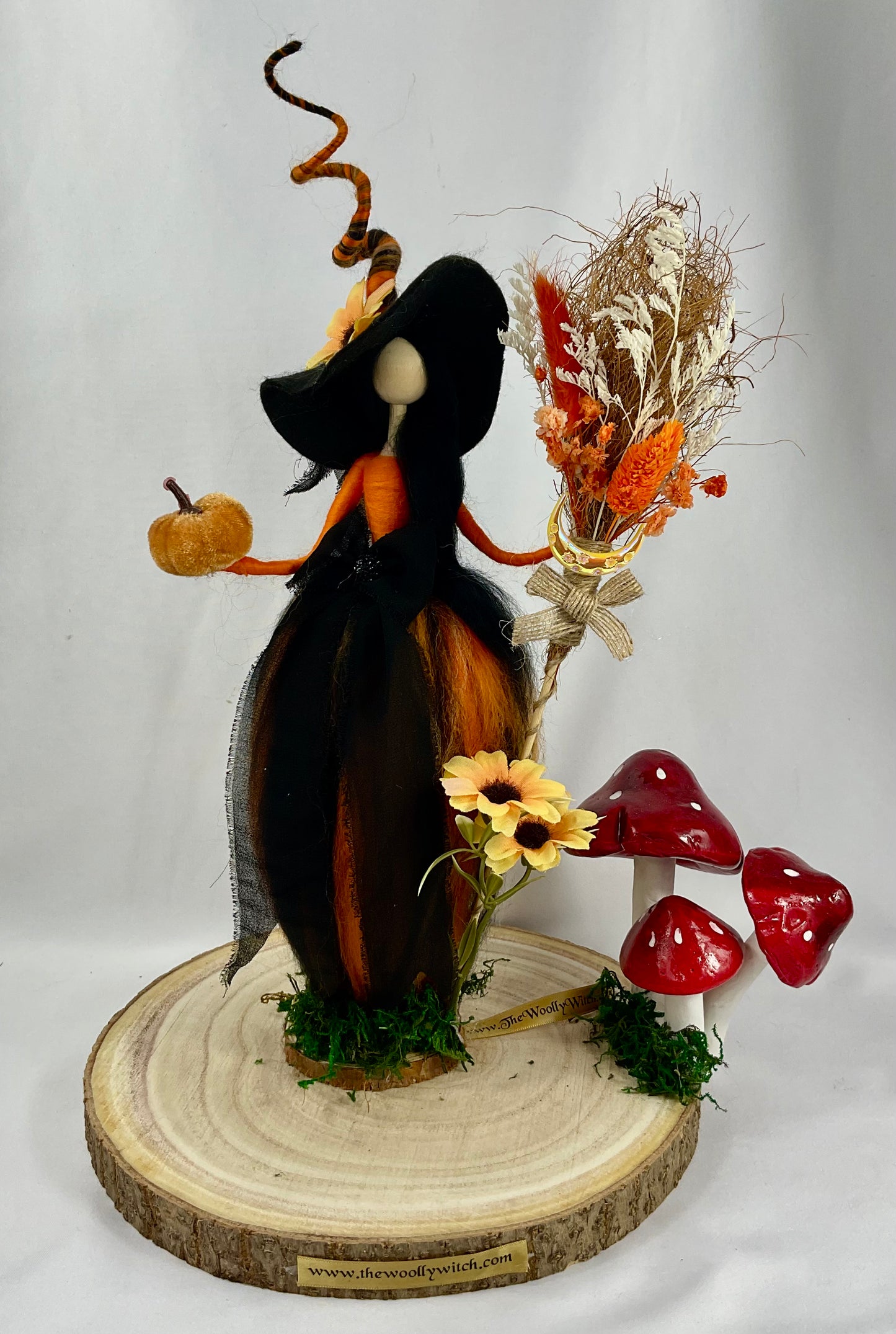 Pumpkin witch