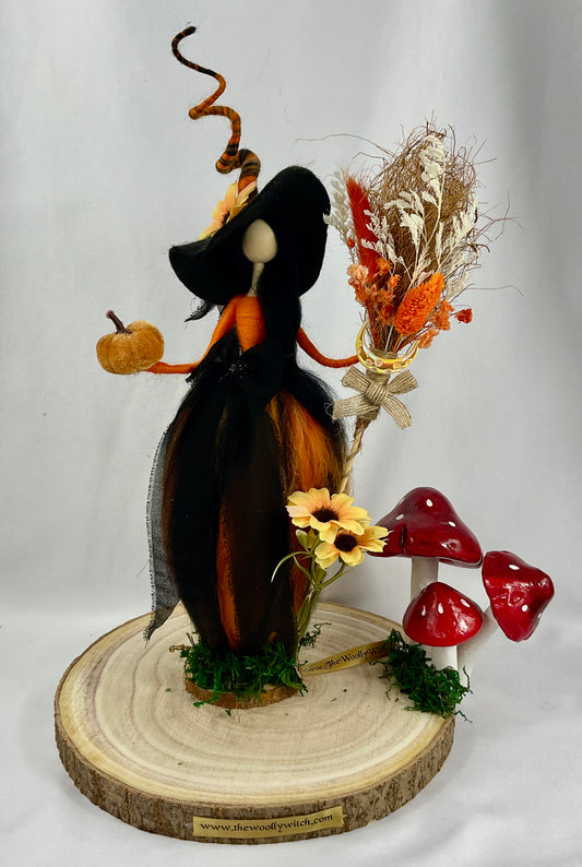 Pumpkin witch