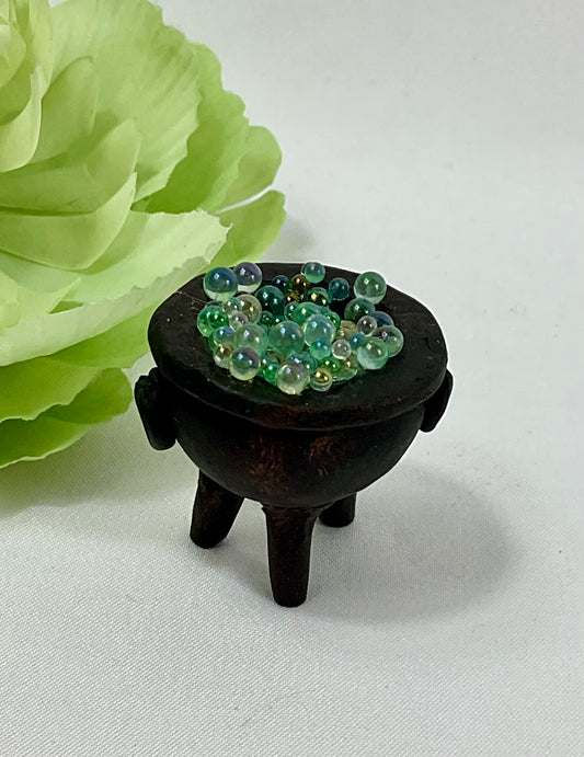 Small bubbling cauldron