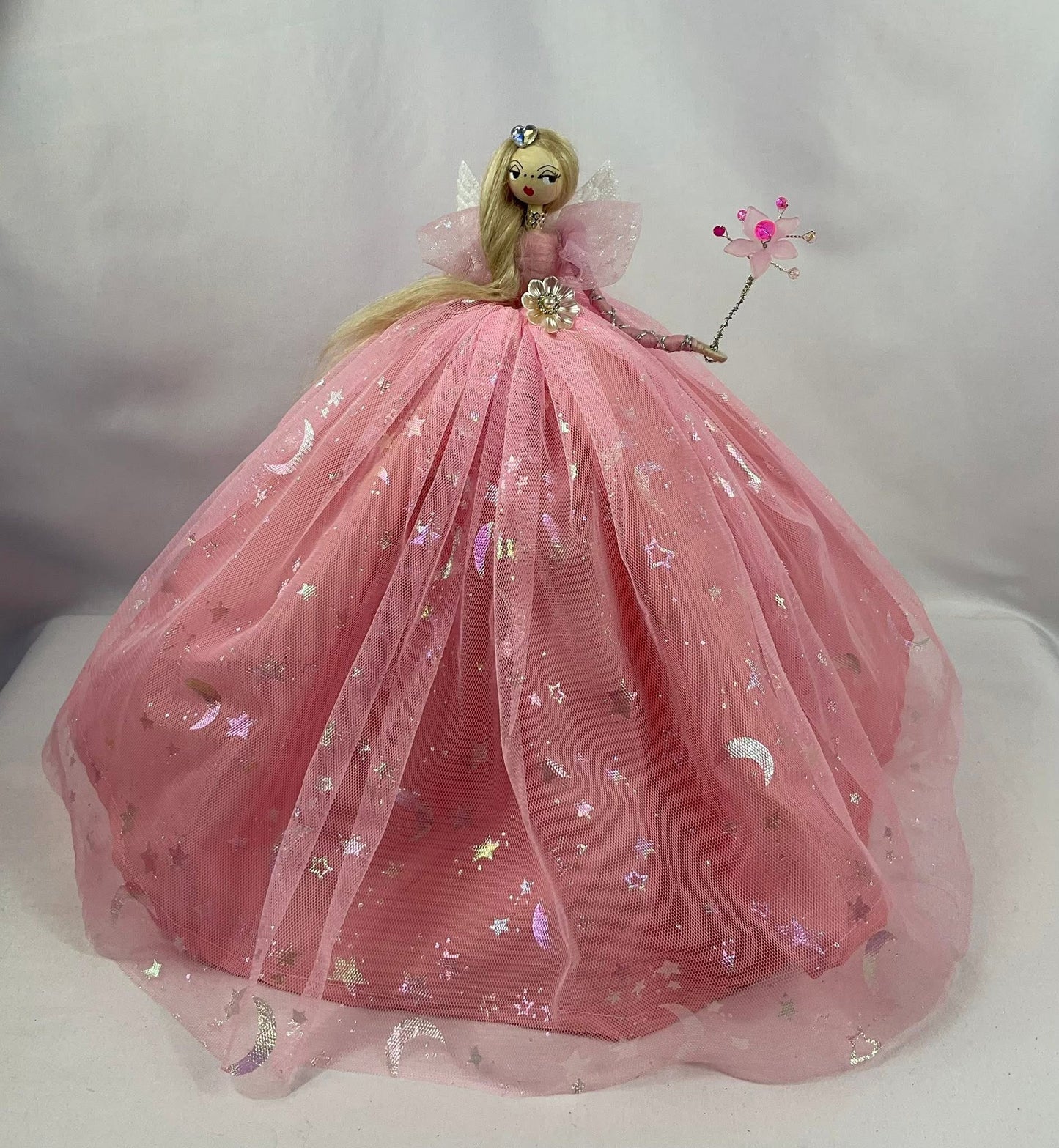 Glinda style tree topper fairy