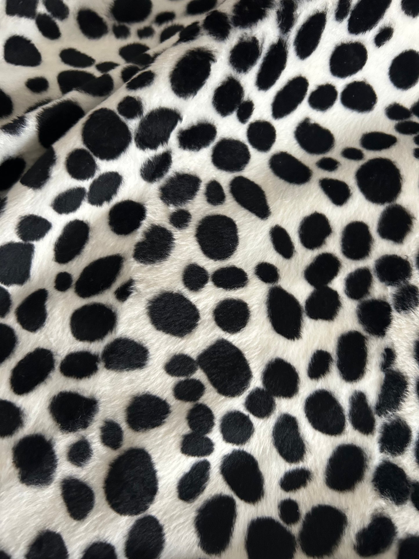 Dalmation faux fur