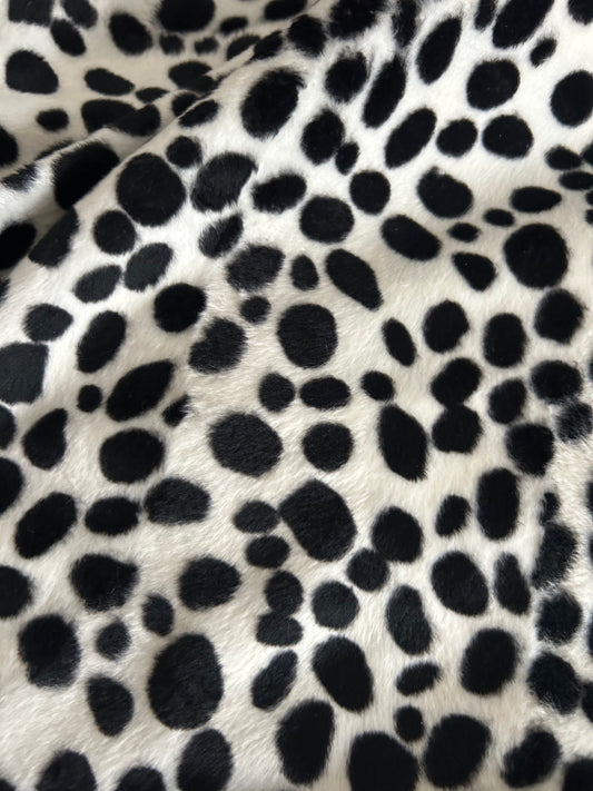 Dalmation faux fur