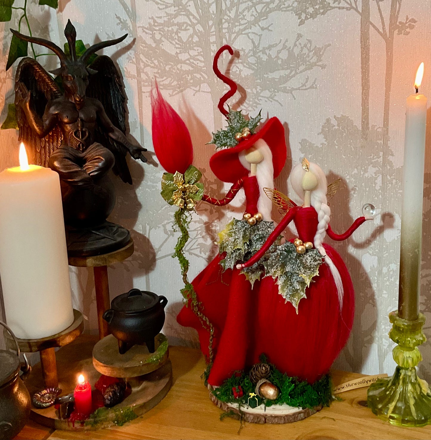 Red Xmas duo